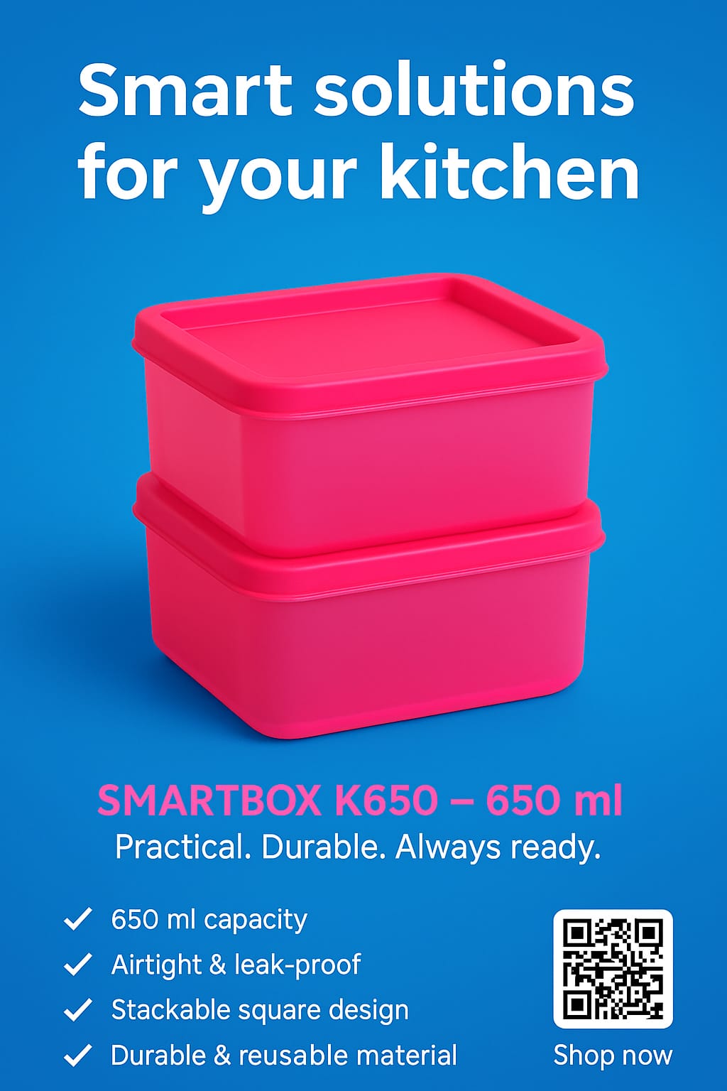 SMARTBOX K650 – 650ML